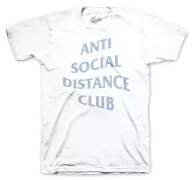 700 Blue Tint Shirt - Social Distance - White