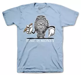 700 Blue Tint Shirt - Time is Money - Light Blue