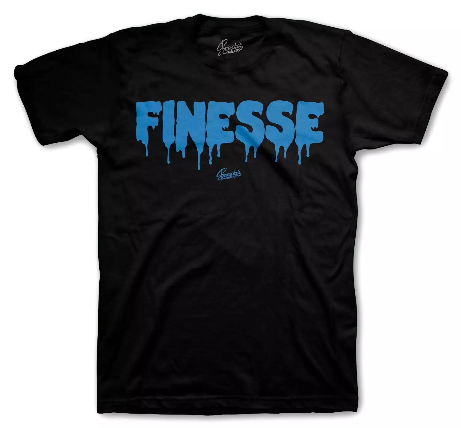 700 Bright Cyan Shirt - Finesse - Black