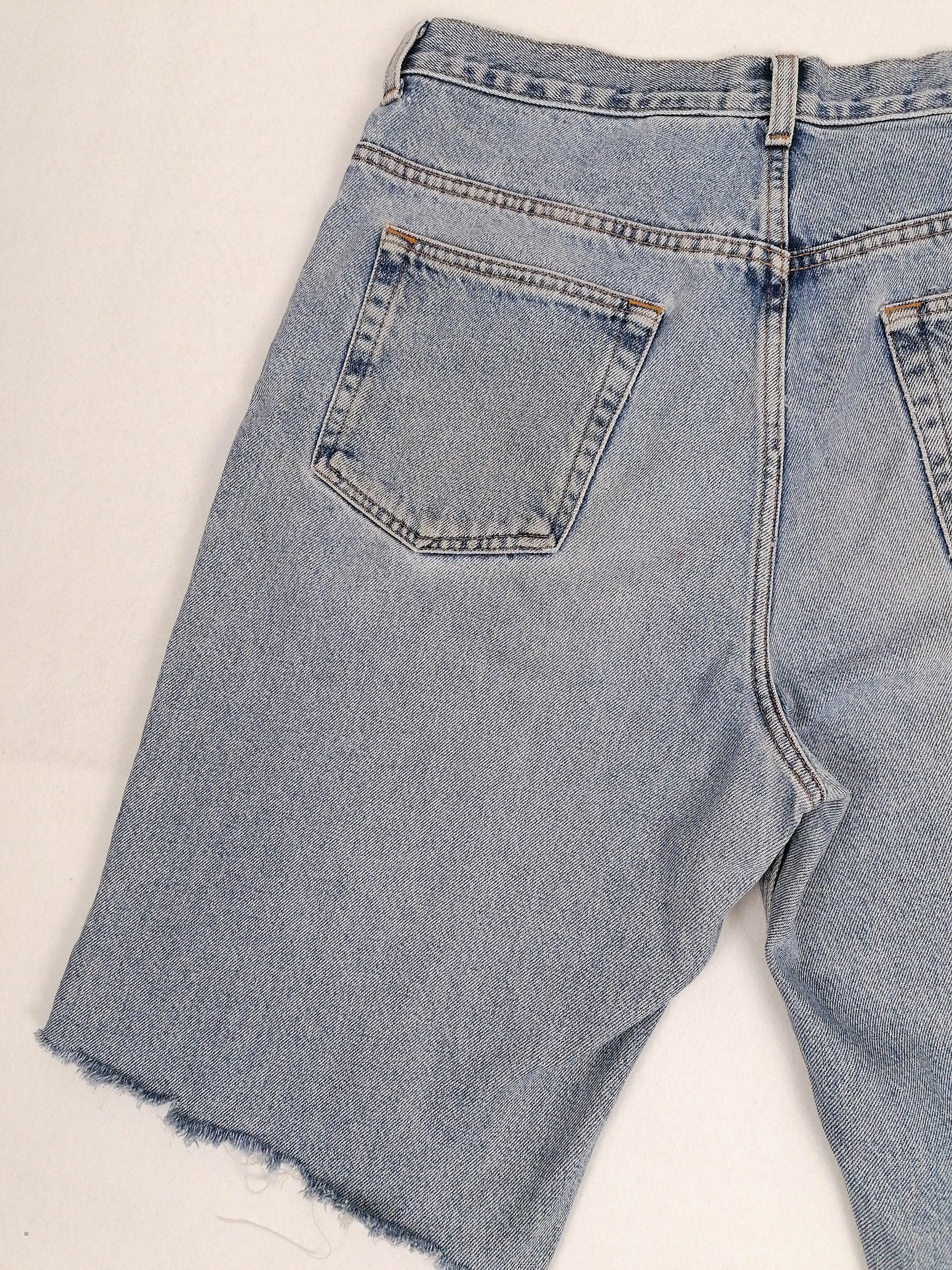 90's CK Jeans Cut-off Shorts ~ W 34