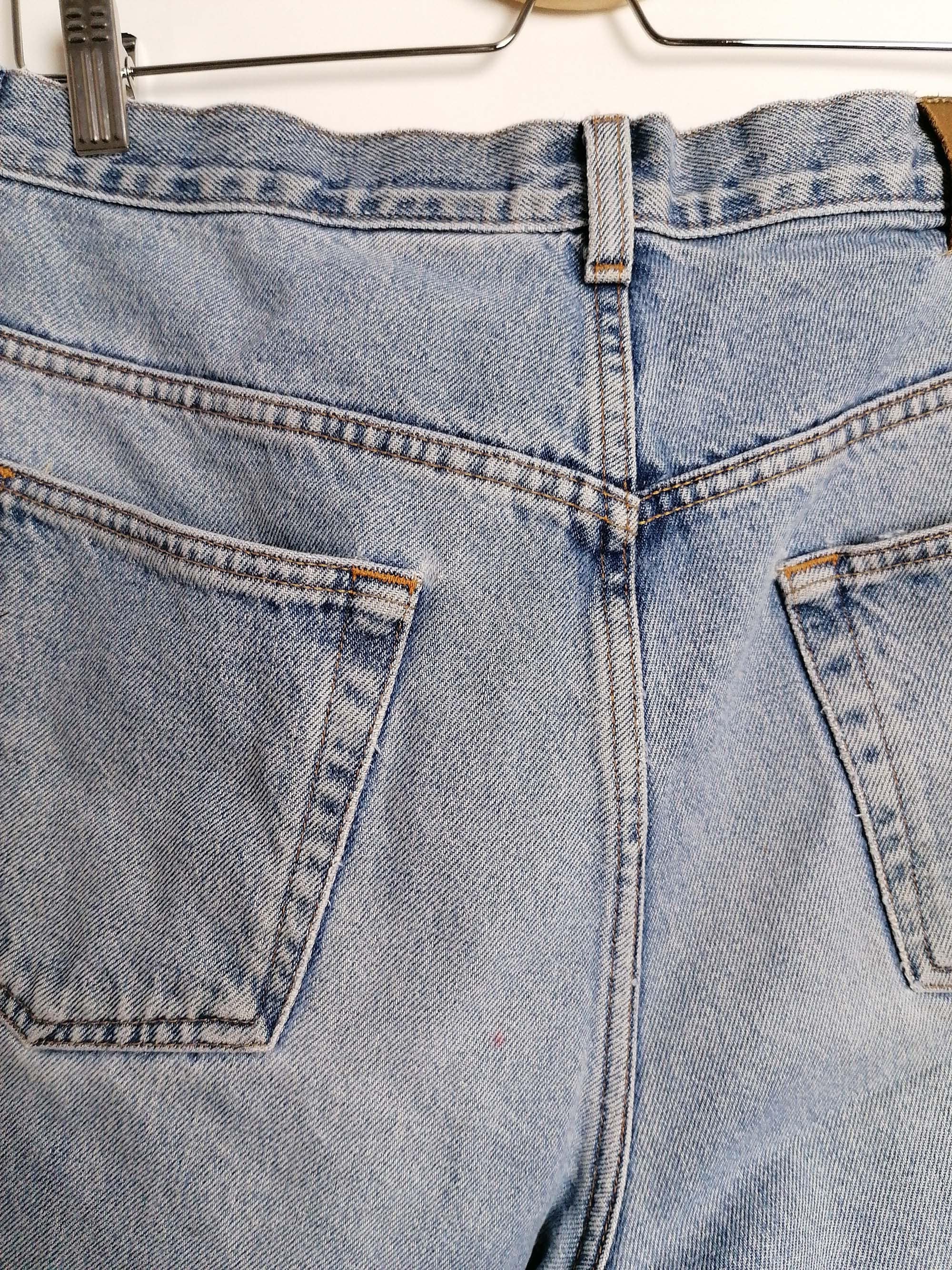 90's CK Jeans Cut-off Shorts ~ W 34