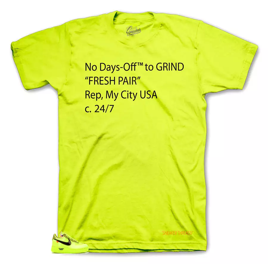 Air Force 1 Volt The Ten Shirt - Off Days - Volt