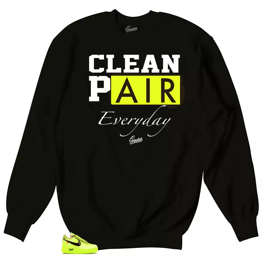 Air Force 1 Volt The Ten Sweater - Everyday - Black