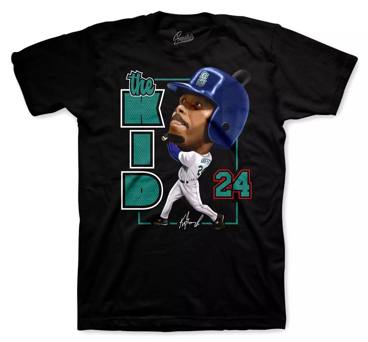 Air Griffey Freshwater Shirt - The Kid - Black