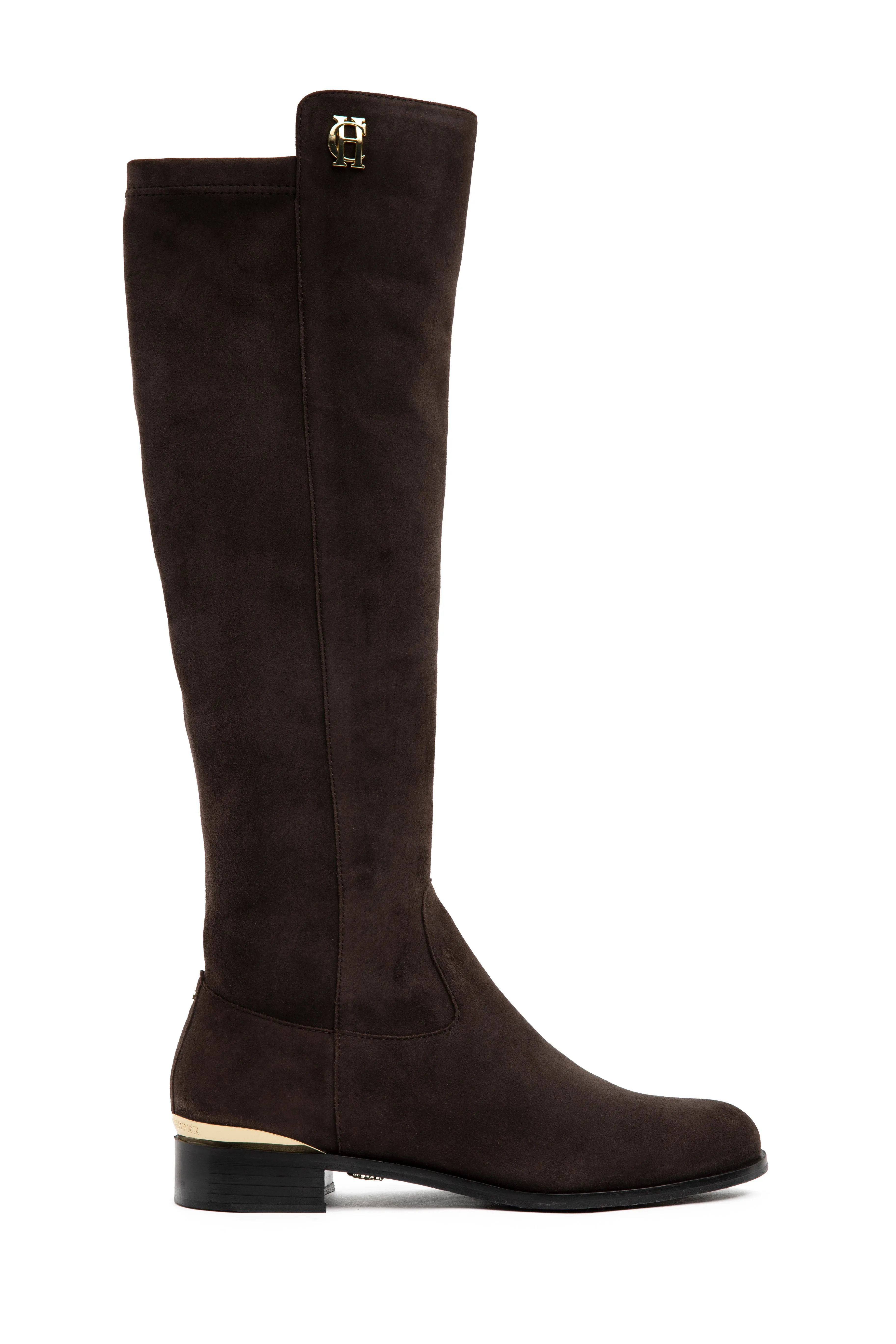 Albany Knee Boot (Chocolate Suede)