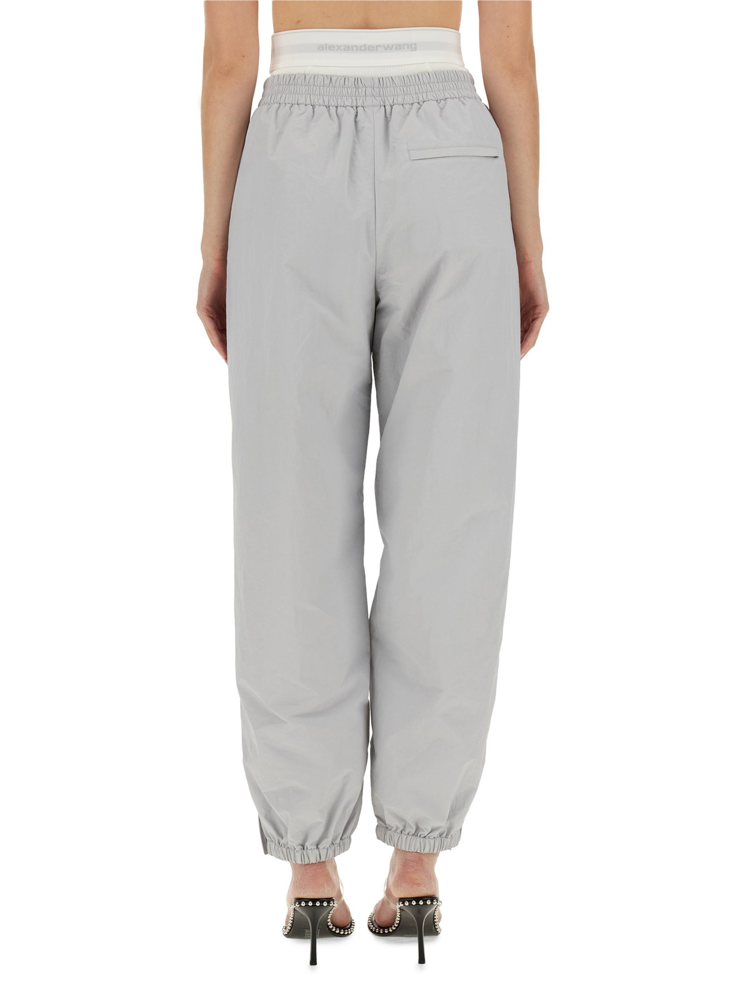 ALEXANDER WANG    SPORTS PANTS WITH INTEGRATED LOGO UNDERWEAR