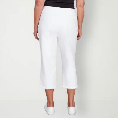 Alfred Dunner Classics Mid Rise Capris