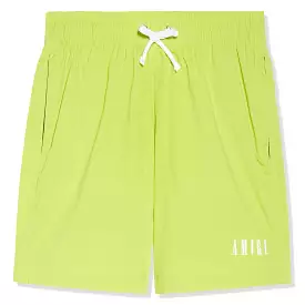 Amiri Core Logo Swim Shorts Lime