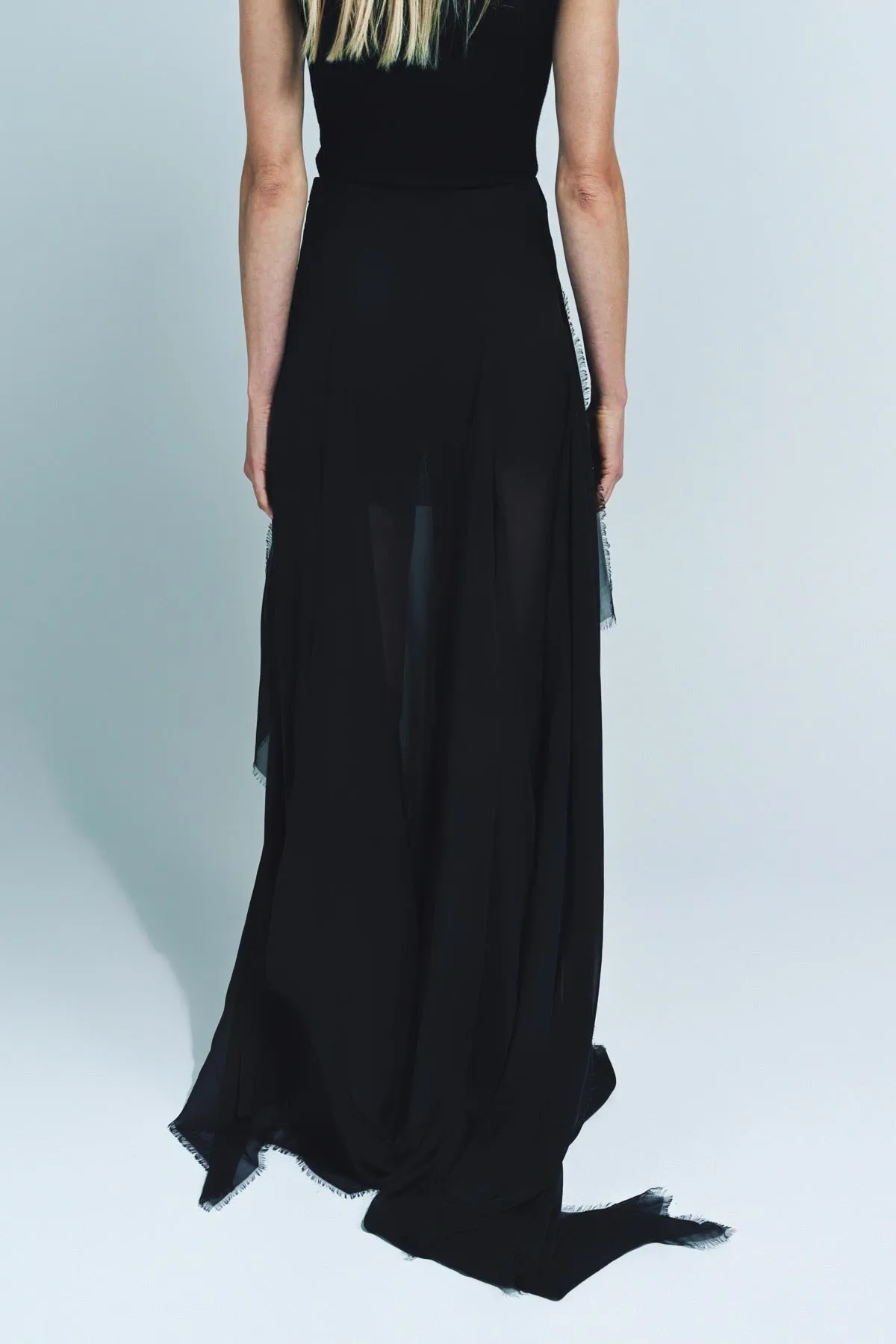 ANN DEMEULEMEESTER | SAGA X-LONG SKIRT