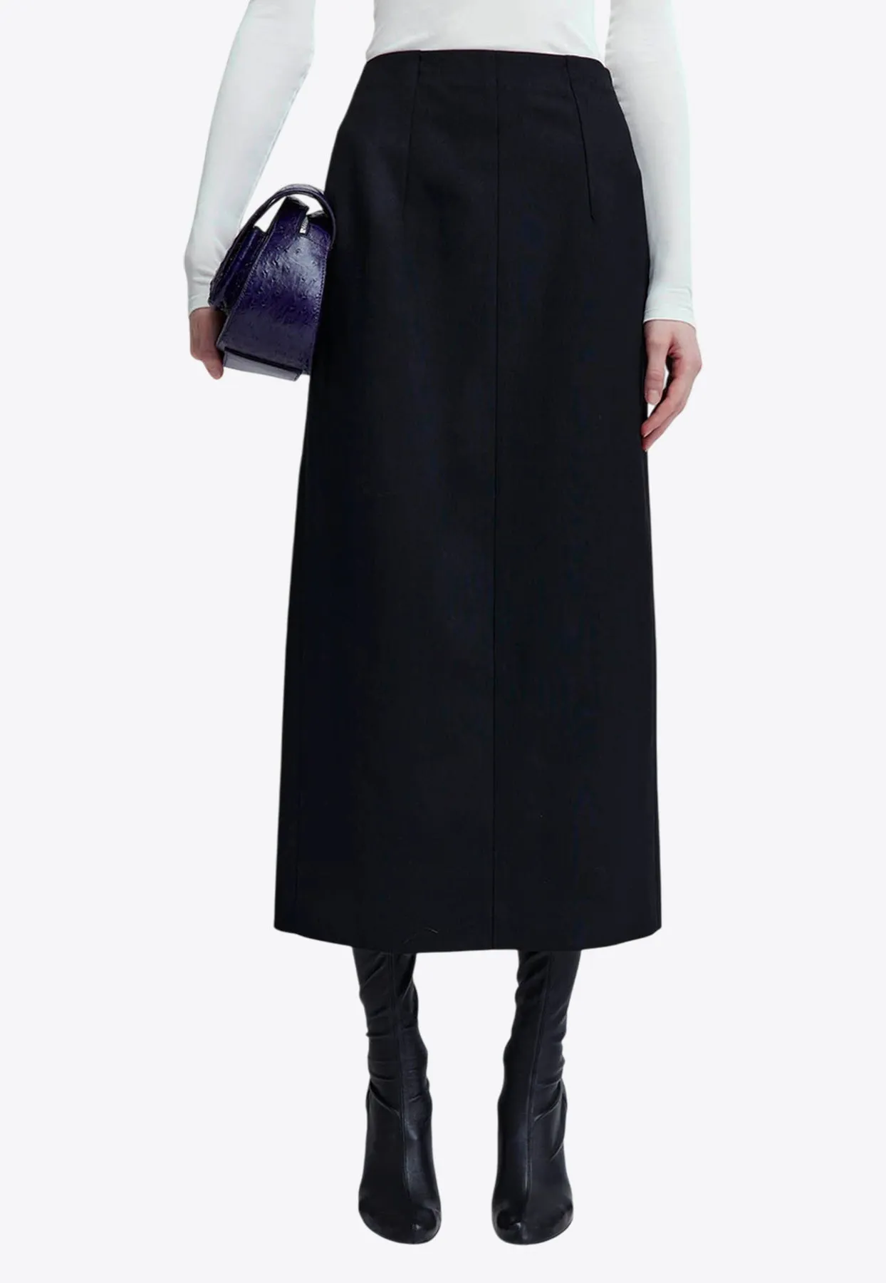 Arne Tailored Midi Skirt