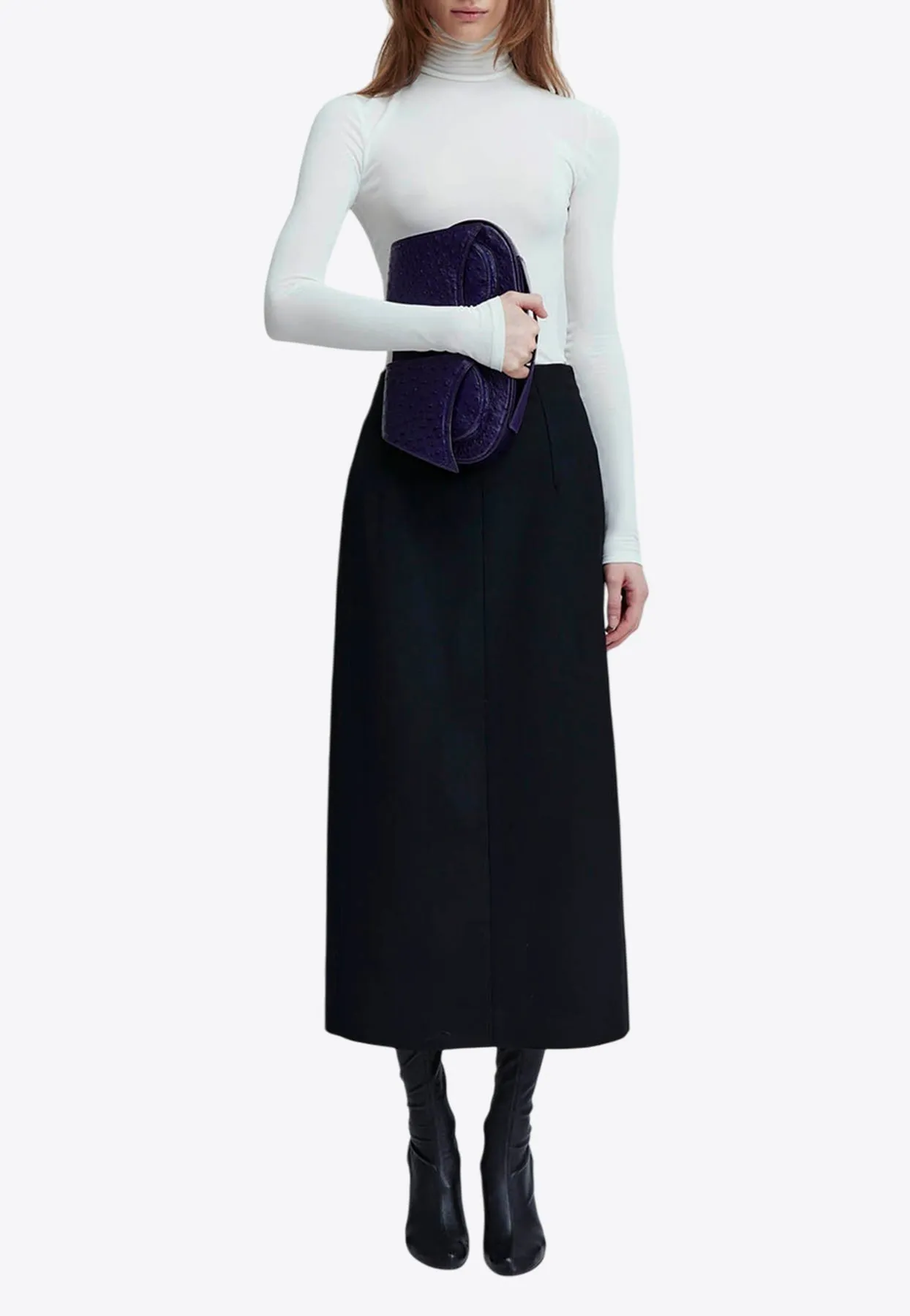 Arne Tailored Midi Skirt