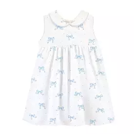 Baby Club Chic - Pretty Blue Bows Toddler Dress