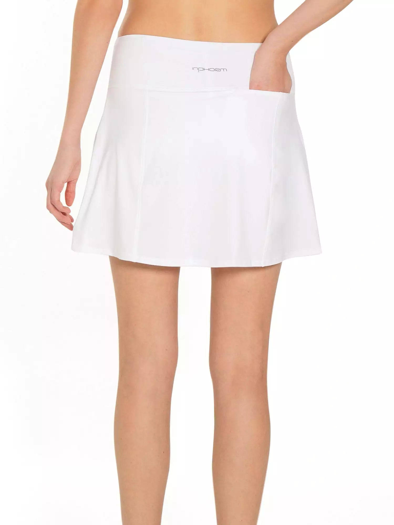 Bailey 15 Pleated Skirt - White