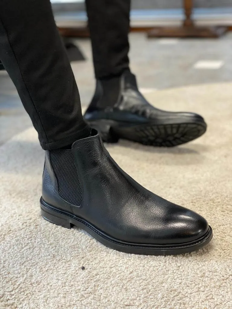 Balkan Black Chelsea Boot