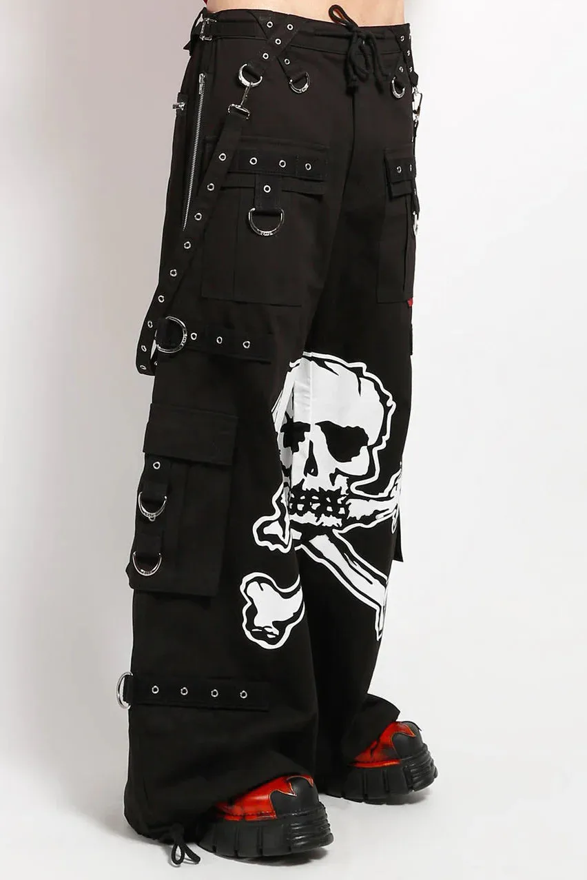 Big Skull Pant Blk/Wht Skull