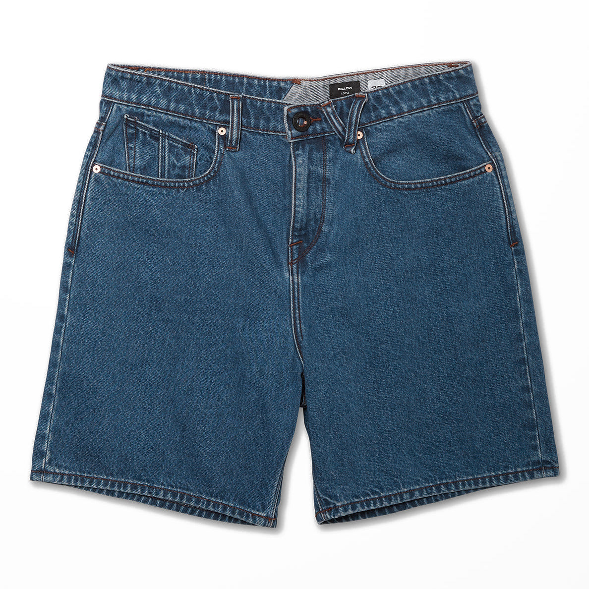 BILLOW DENIM SHORT INDIGO RIDGE WASH