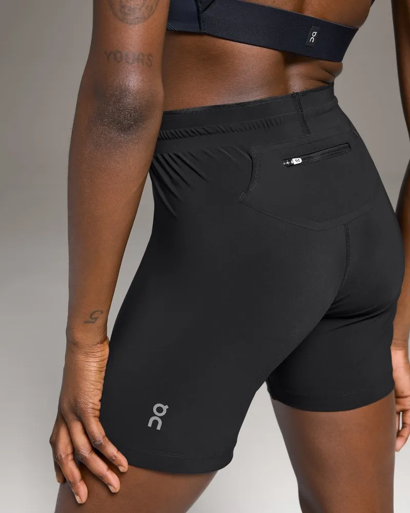 Black QC Race Tights Half | BG59-T9OR | On