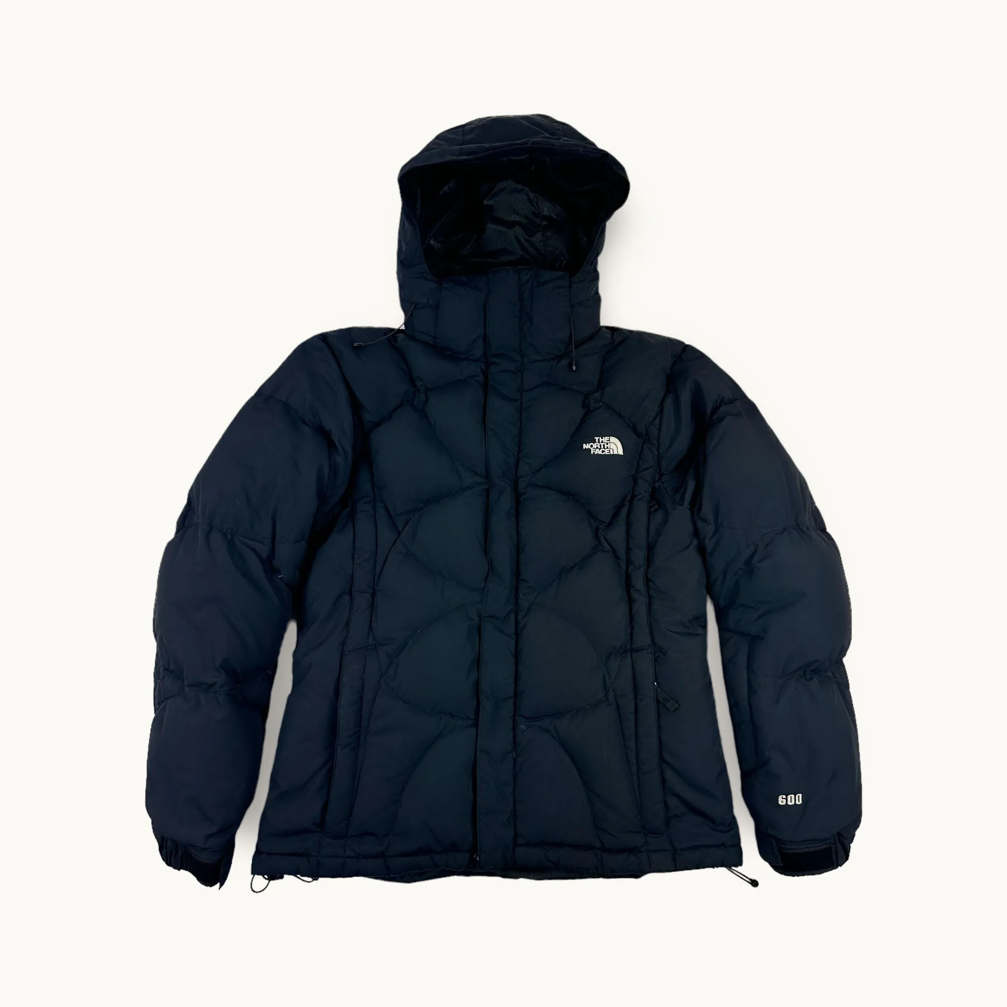 Black The North Face 600 Puffer Jacket Coat (M)