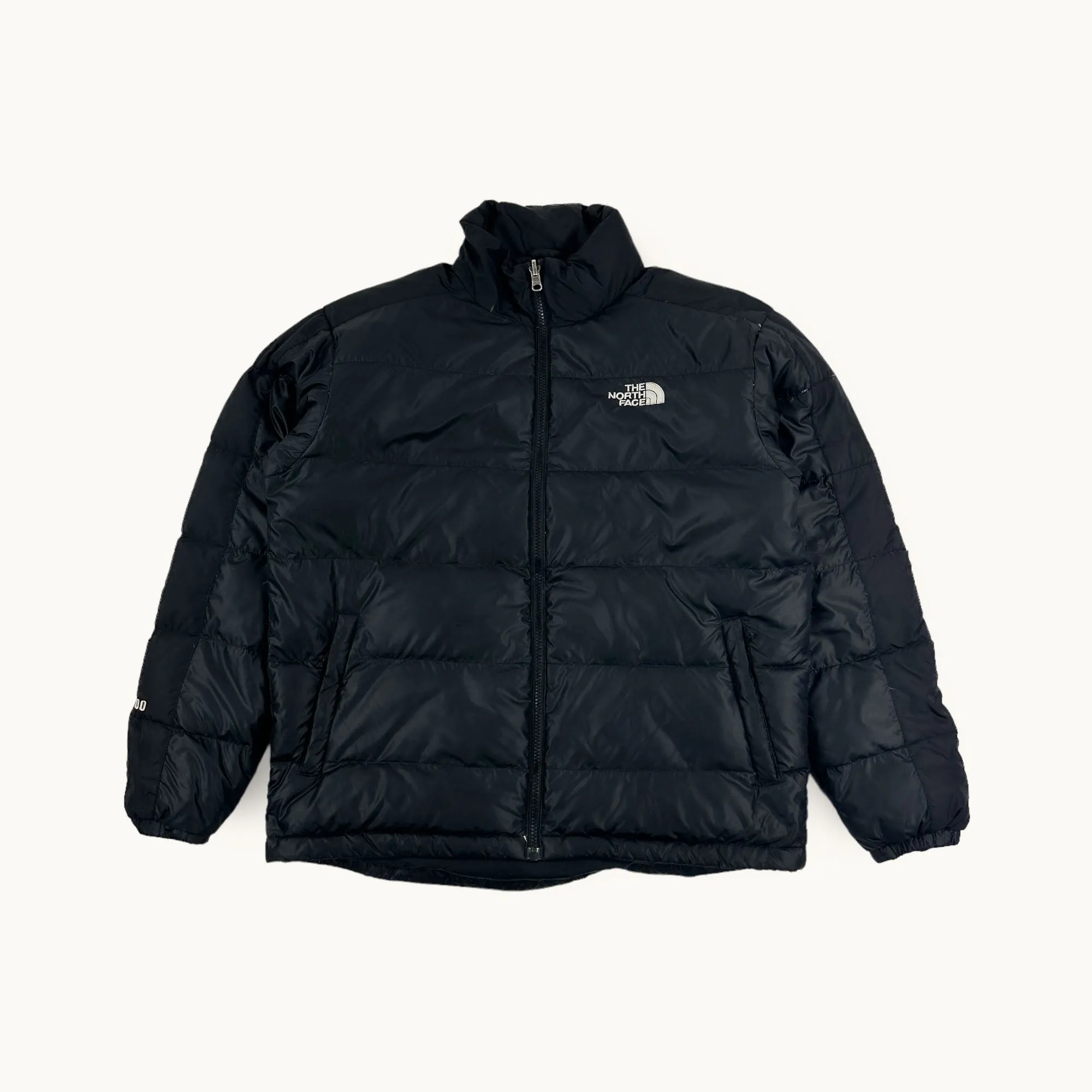 Black The North Face Nuptse 600 Puffer Jacket Coat (S)