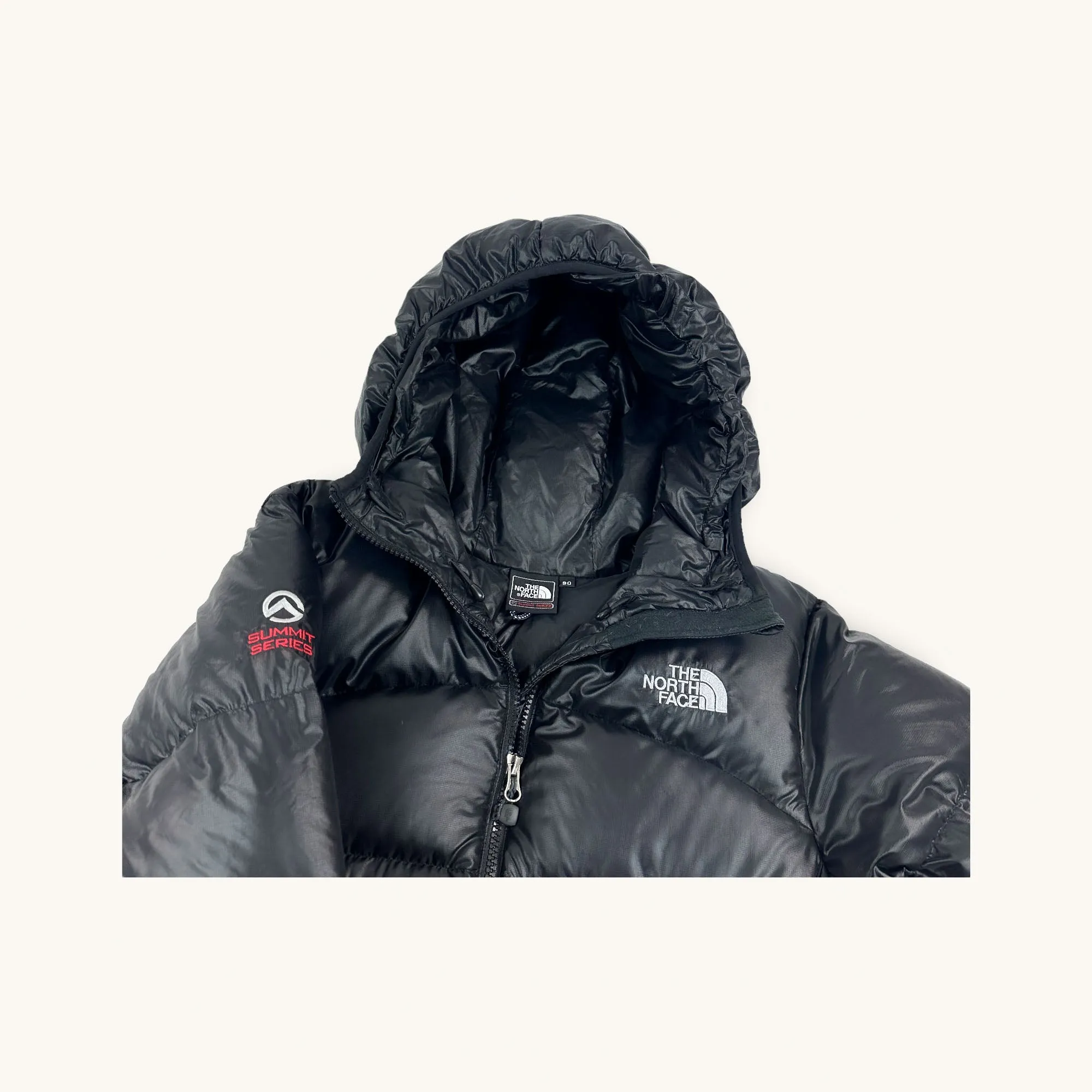 Black The North Face Summit Series Puffer Jacket Coat (L)