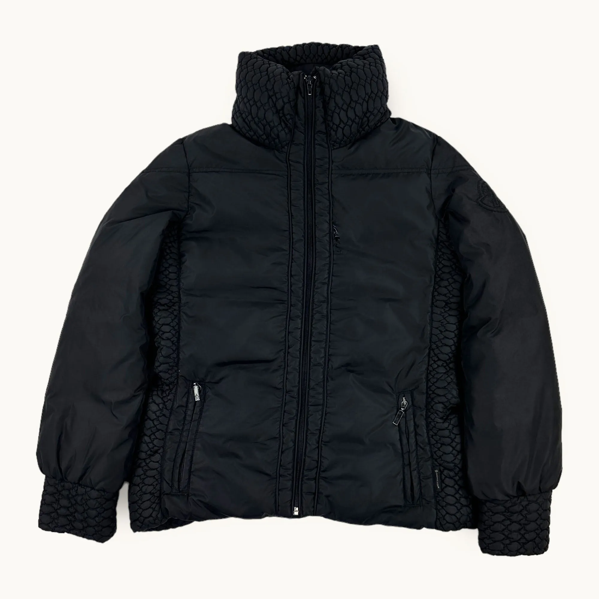 Black y2ks Moncler Puffer Jacket Coat (M)