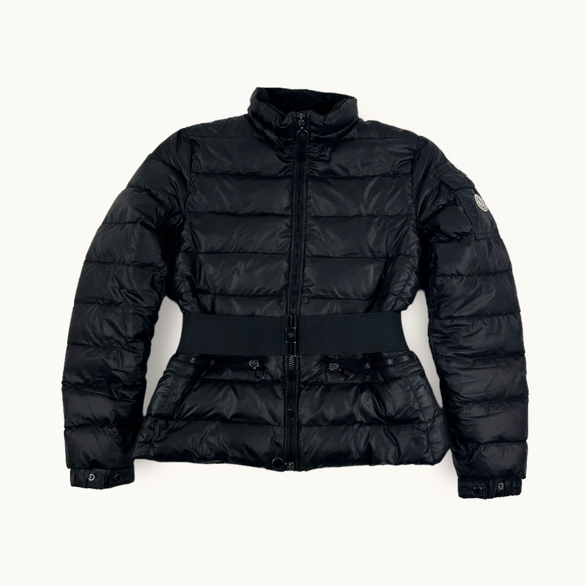 Black y2ks Moncler Puffer Jacket Coat (XS)