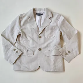 Bonpoint Stone Linen Blazer: 6 Years & 8 Years