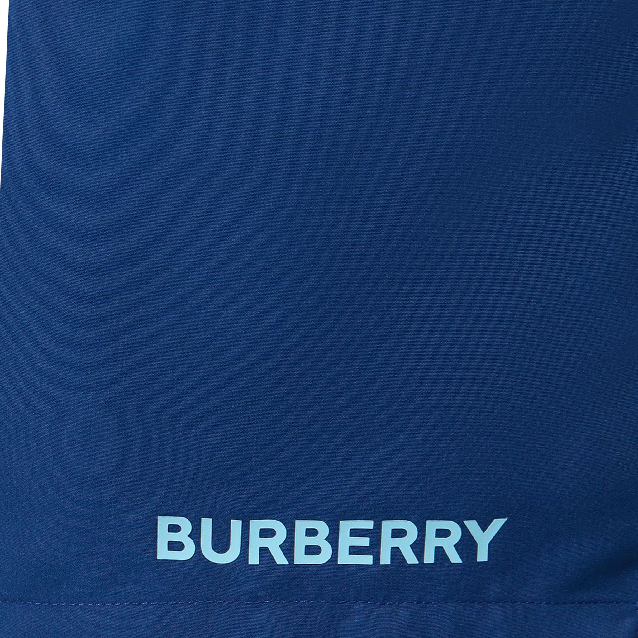 Burberry Martin Print Rich Navy Swim Shorts