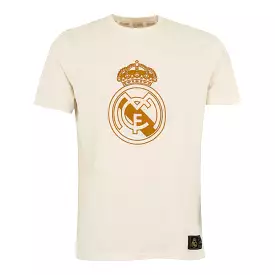 Camiseta Hombre Escudo Blanco Roto