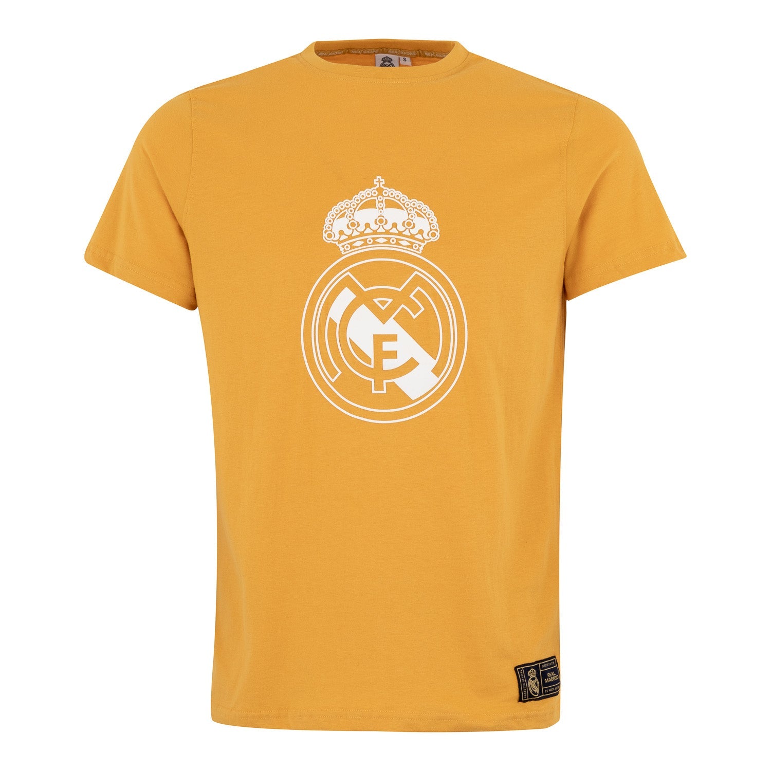 Camiseta Hombre Escudo Mostaza