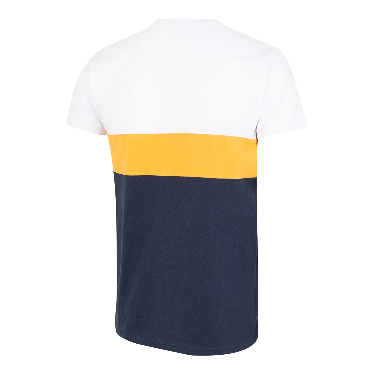 Camiseta Hombre Tricolor Bernabéu Azul Marino Blanca