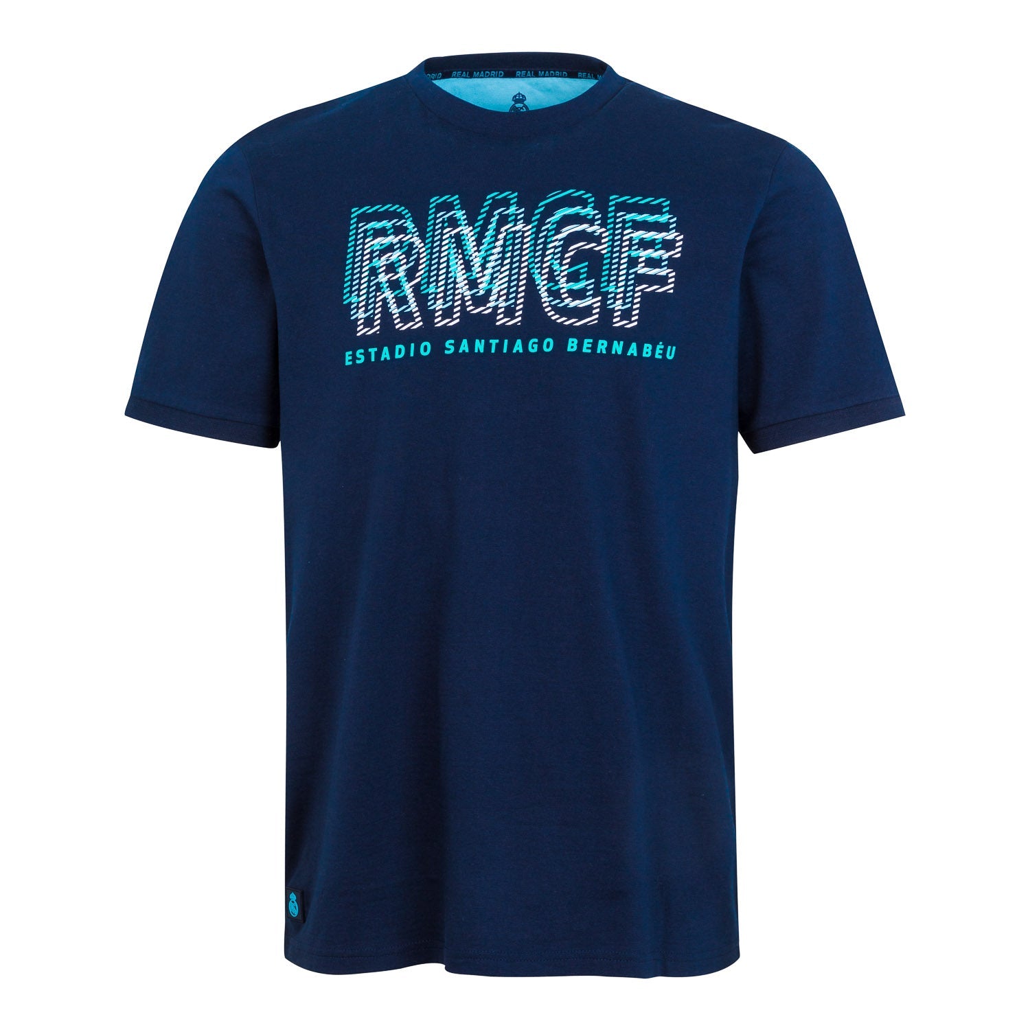 Camiseta Madrid Sky Hombre Print RMCF Azul