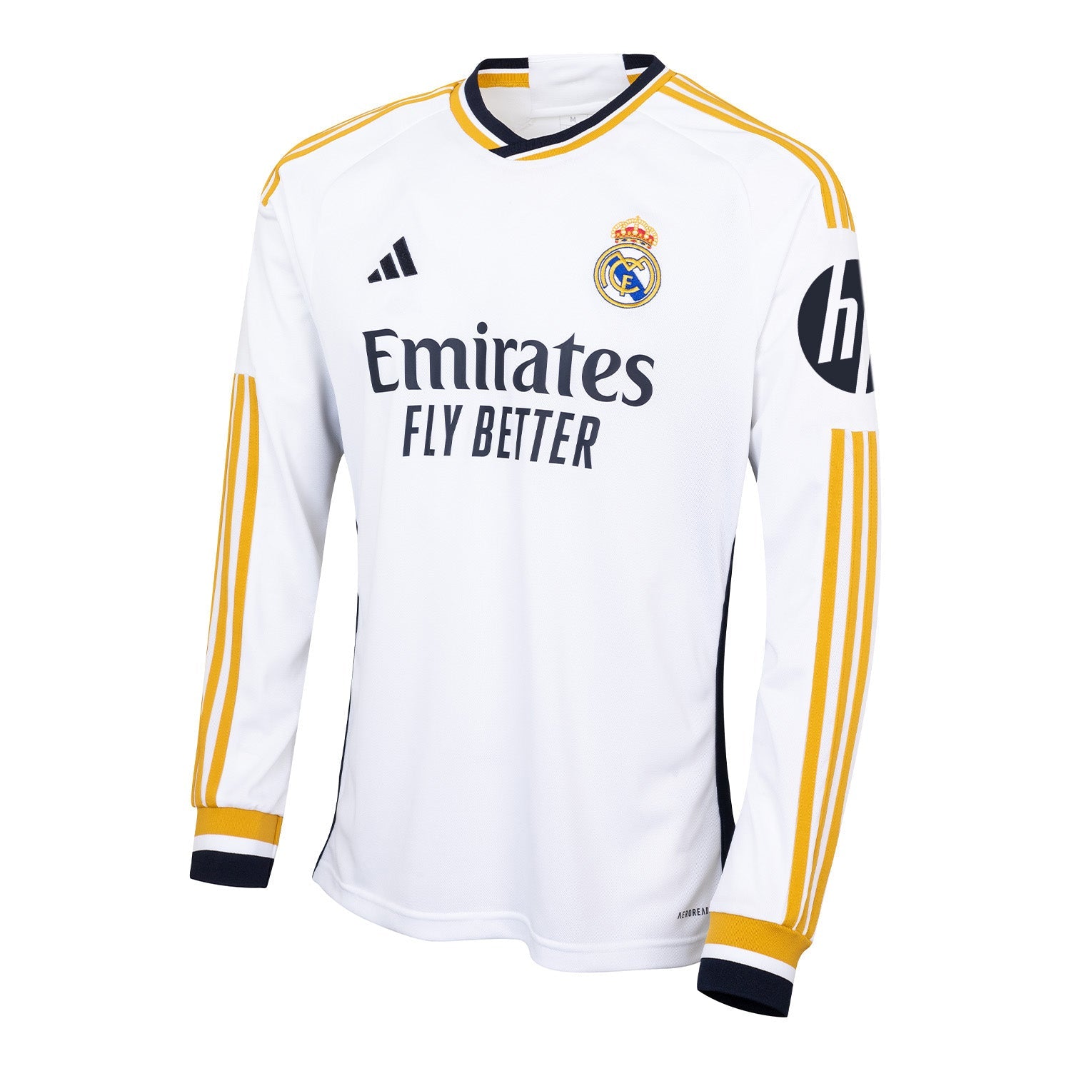 Camiseta Manga Larga Hombre Primera Equipación Blanca 23/24