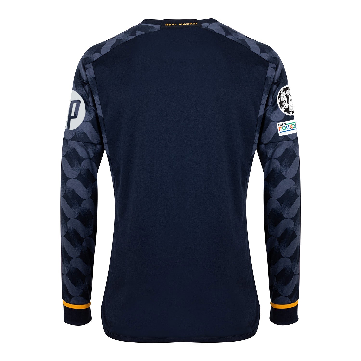 Camiseta Manga Larga Hombre Segunda Equipación Azul Marino 23/24