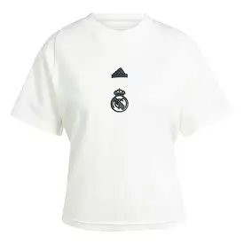 Camiseta Mujer adidas Real Urban Blanca