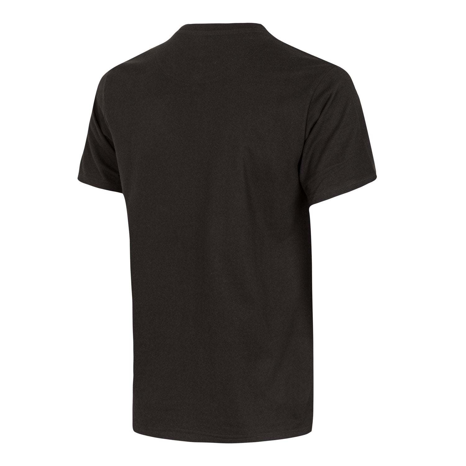 Camiseta Negra Hombre Escudo Color Essentials