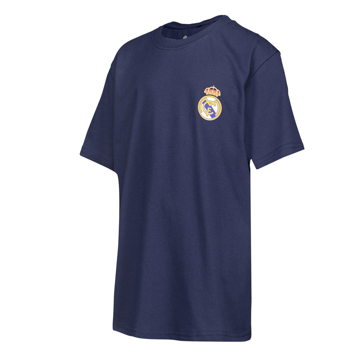 Camiseta Niños ECO Essentials Real Madrid Escudo Color Azul