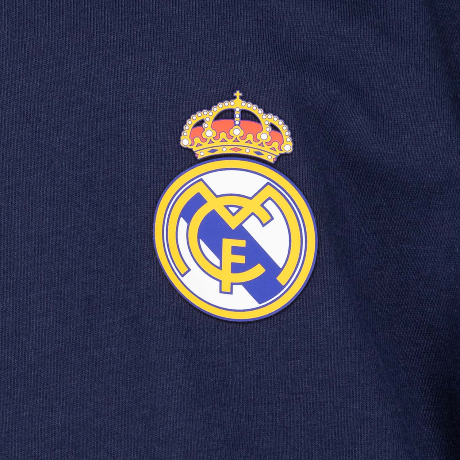 Camiseta Niños ECO Essentials Real Madrid Escudo Color Azul