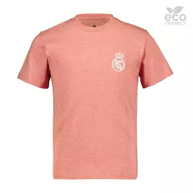 Camiseta Niños ECO Essentials Real Madrid Escudo Color Rosa