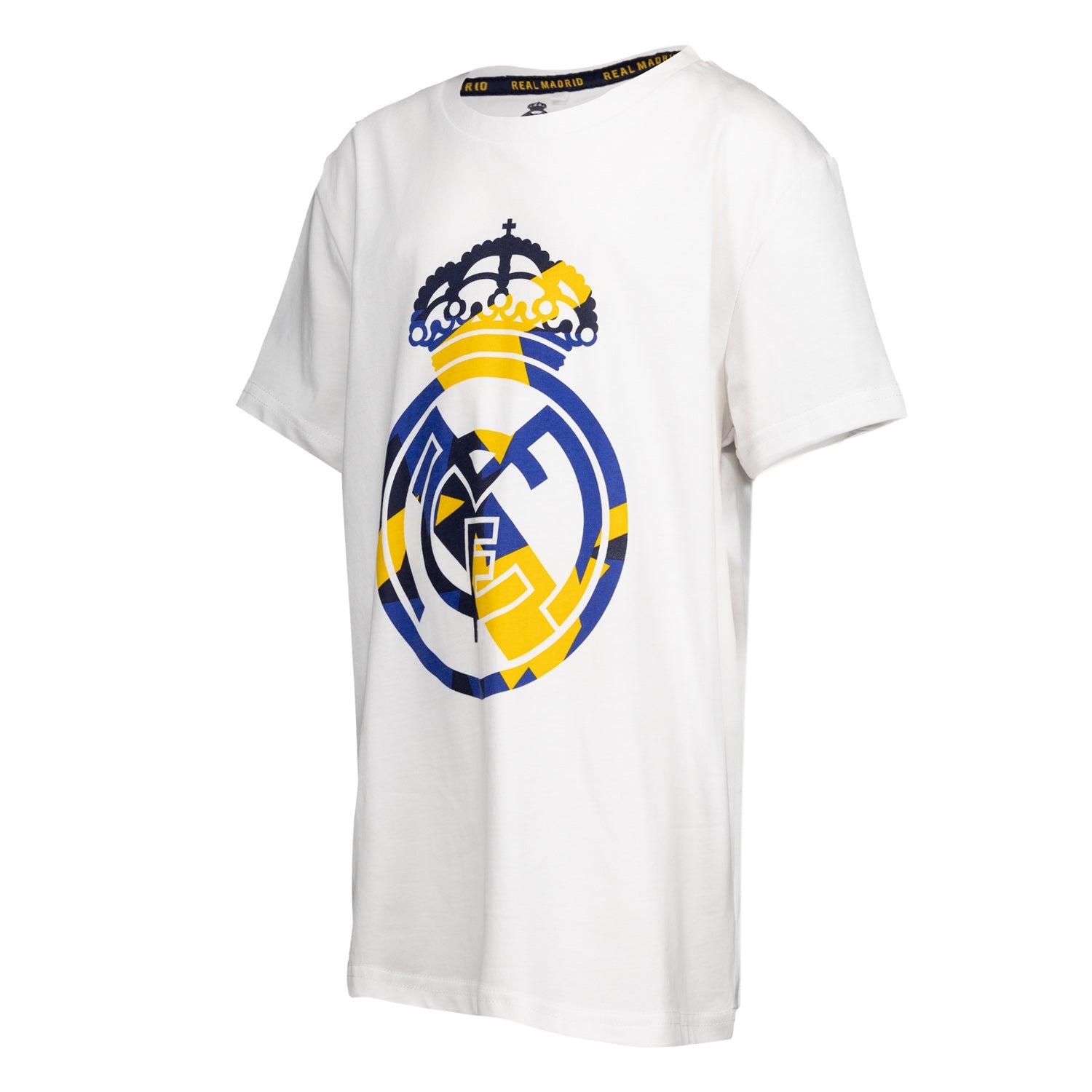 Camiseta Niños Kids on Tour Real Madrid Estampada Blanca