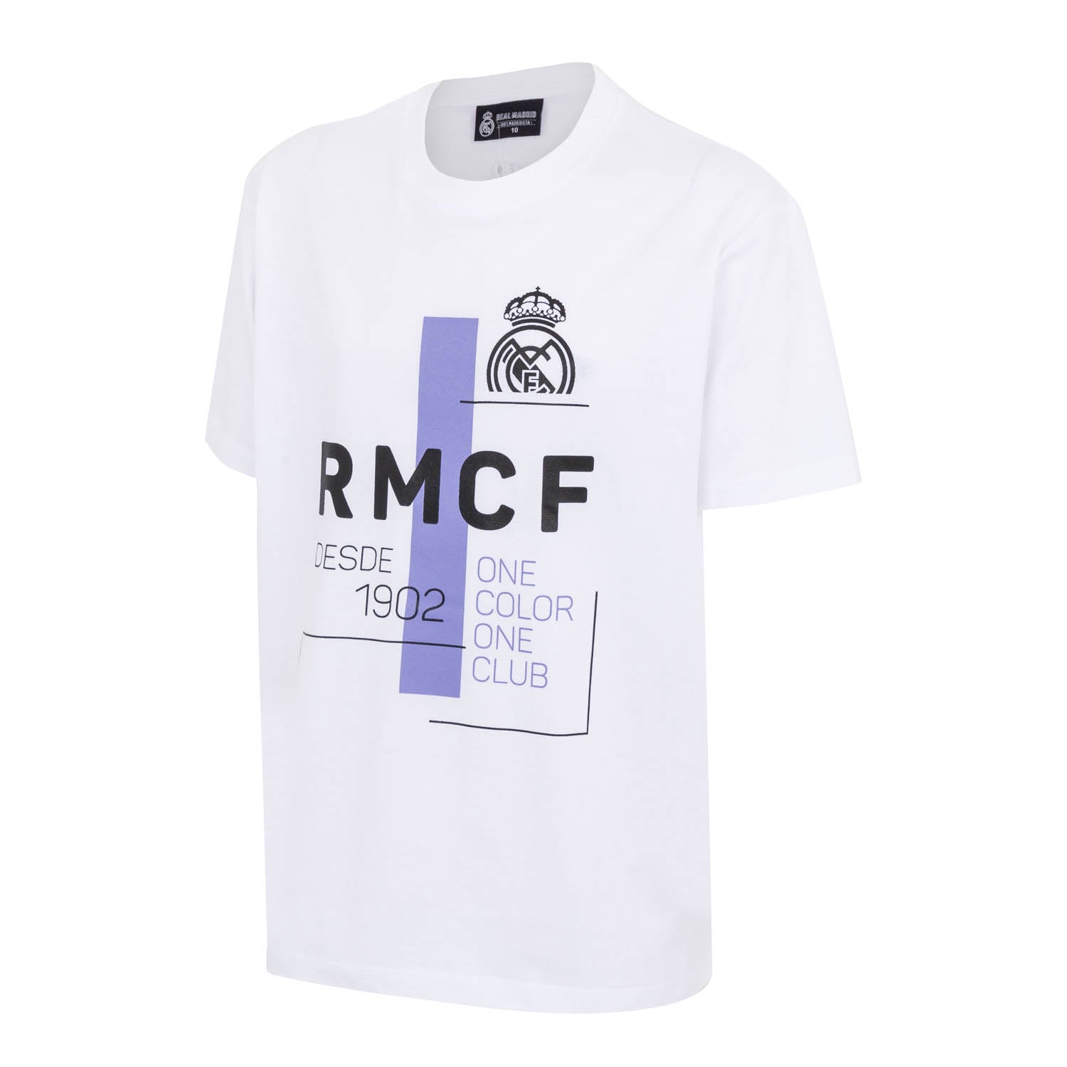 Camiseta Niños RMCF Blanca/Morada