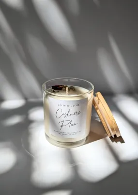 Cashmere Plum Soy Candle