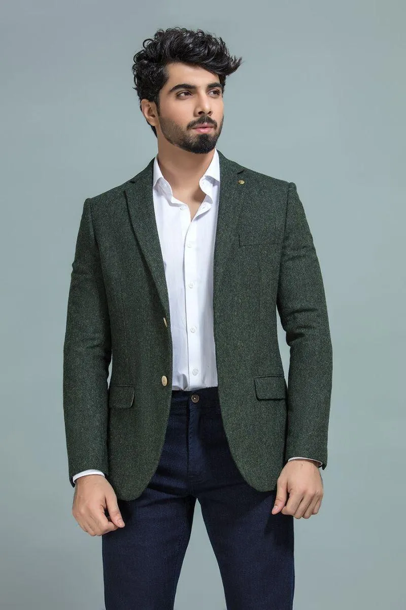 Coat Formal Green