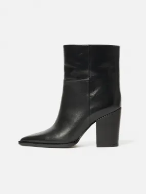 Connaught Heeled Boot | Black