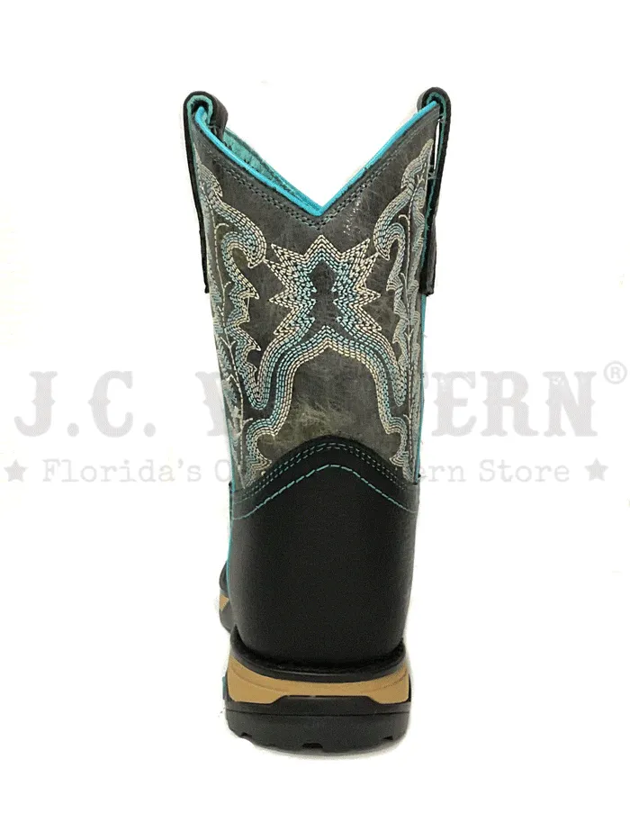 Corral W5000 Ladies Farm & Ranch Square Toe Work Boot Black