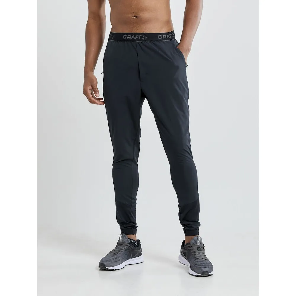 Craft Men's Adv Essence Training Pants Black/Multi | Buy Craft Men's Adv Essence Training Pants Black/Multi here | Out