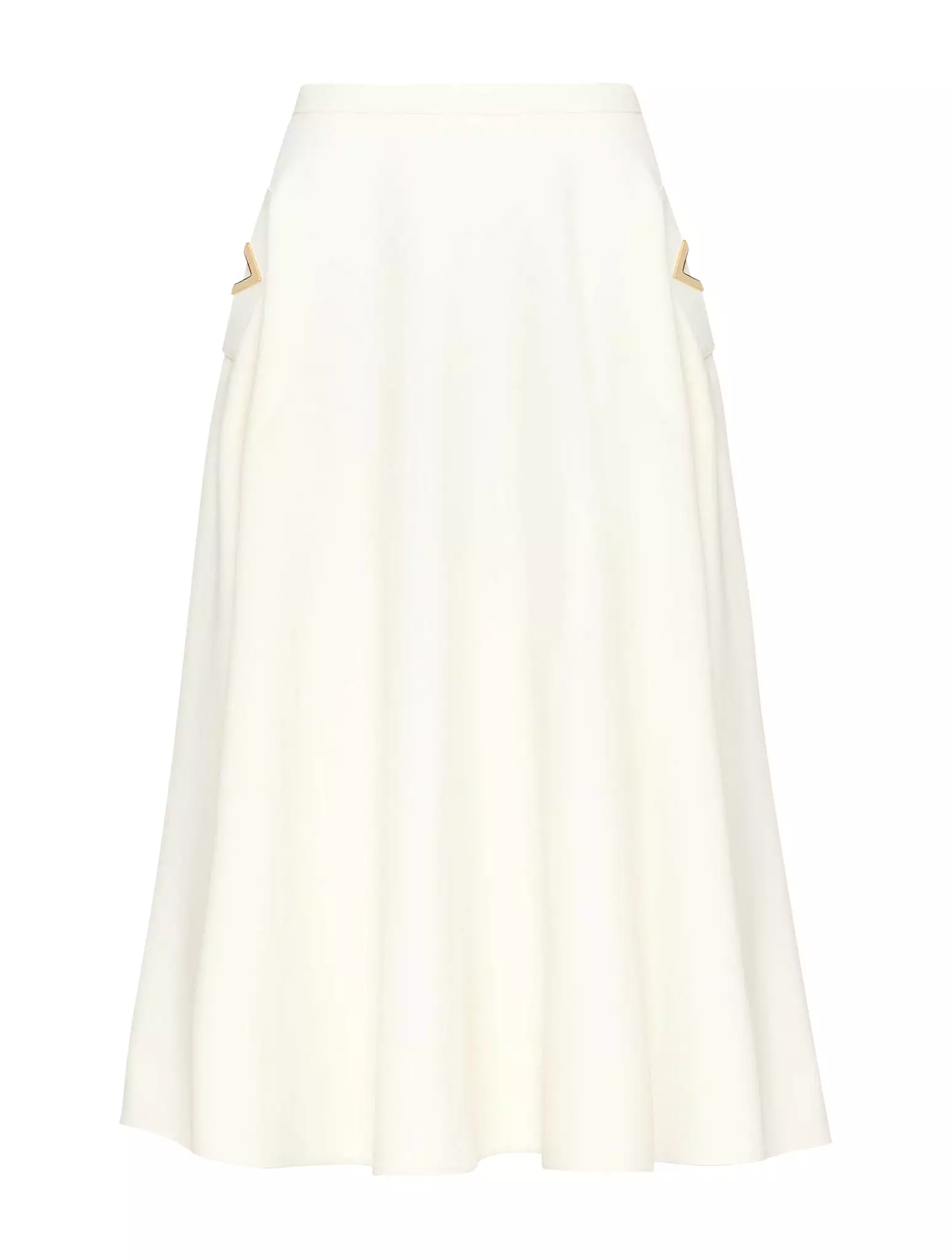 CREPE COUTURE MIDI SKIRT