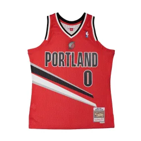 DAMIAN LILARD TRAIL BLAZERS HWC NBA SWINGMAN JERSEY SMJY3457PTB12DL