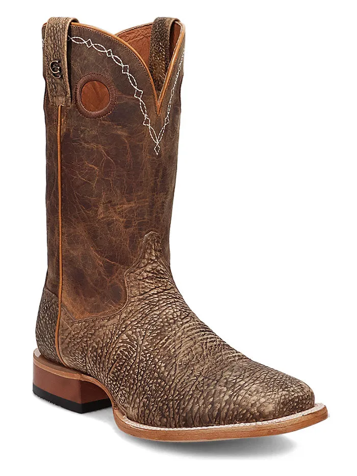 Dan Post DP5036 Mens Murray Bison Broad Square Toe Boot Brown