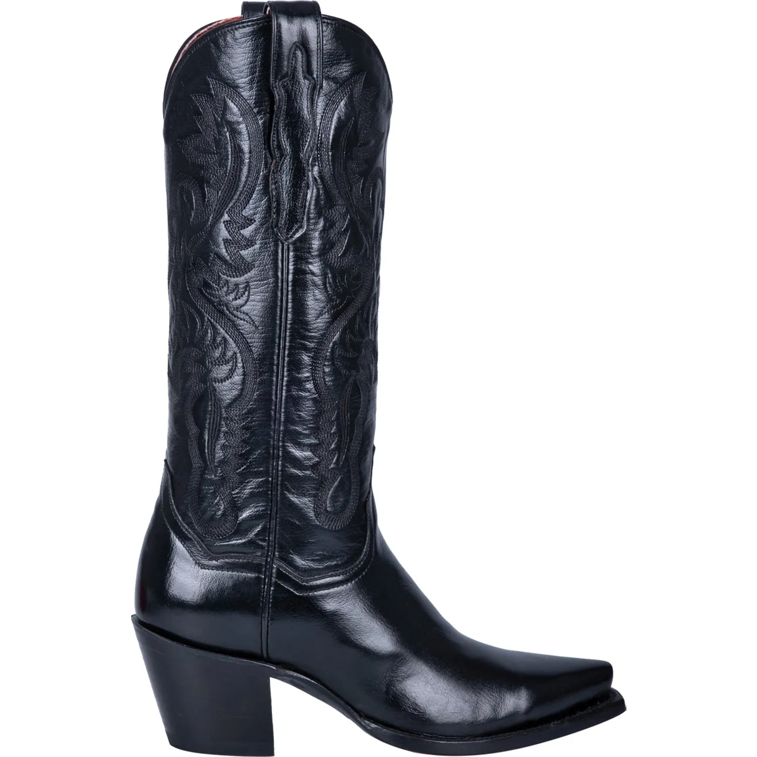 Dan Post Womens Maria Cowboy Boots Leather Black